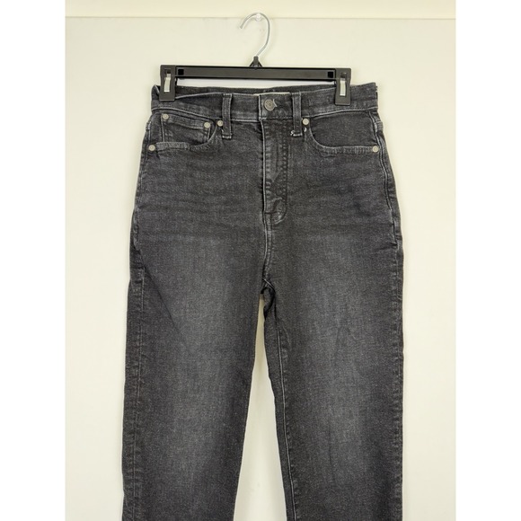 women's Madewell jeans Black 'The Momjean' Size 26 - Picture 2 of 10